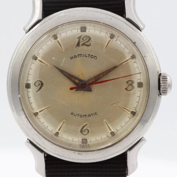 Vintage 1954 Hamilton K-501 Men's Automatic Wristwatch 661 Swiss Steel - Picture 4 of 5